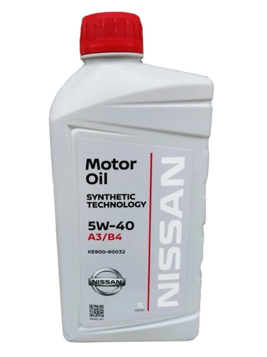 Масло моторное NISSAN 5W40 A3/B4 1л