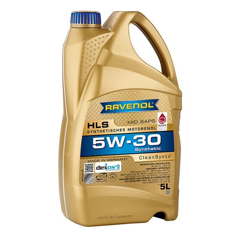 Масло моторное RAVENOL HLS 5W30 5л