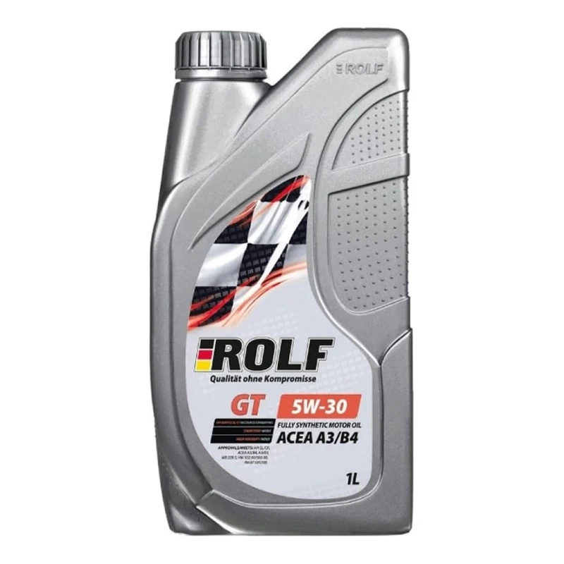 Масло моторное ROLF GT 5W30 A3/B4 1л