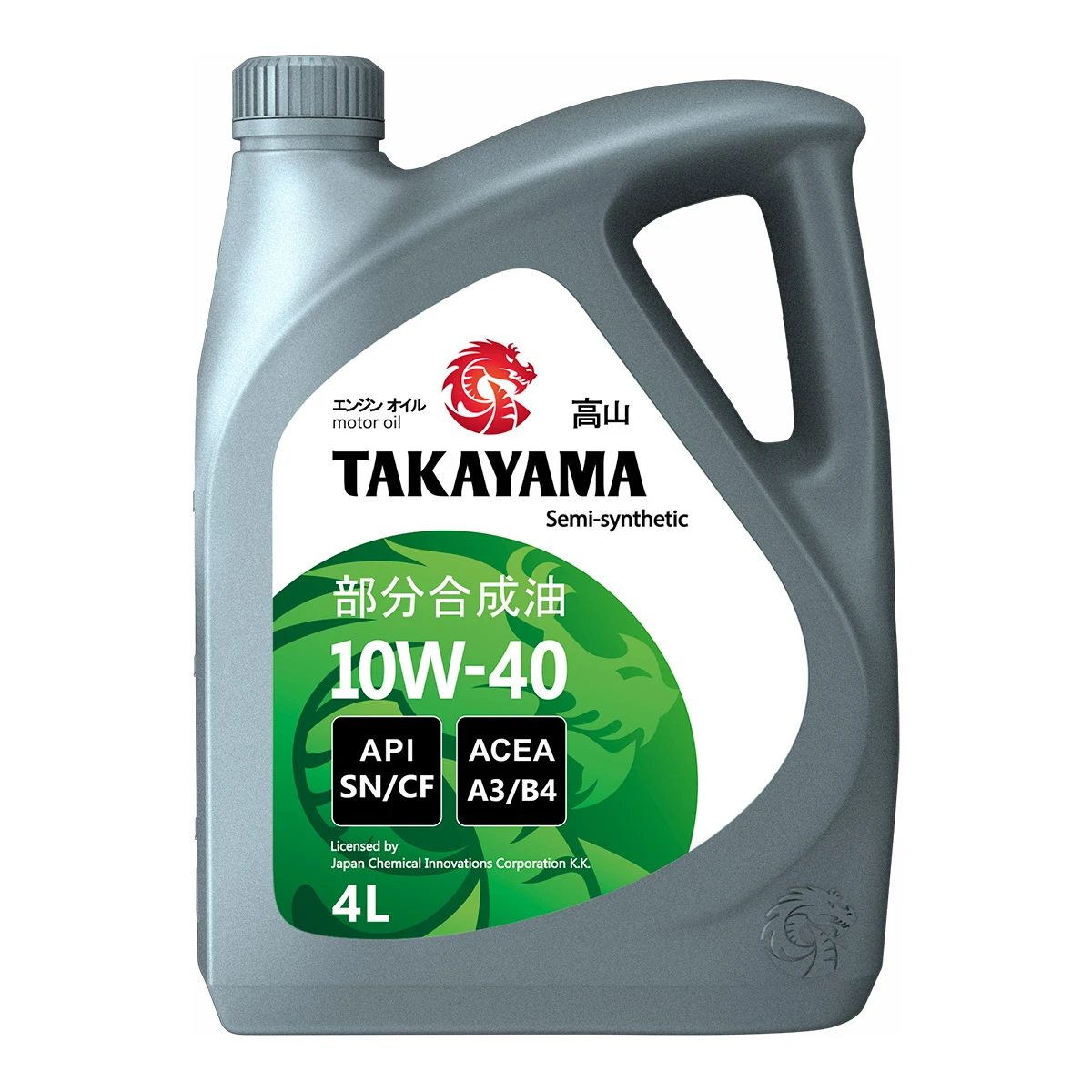 Масло моторное TAKAYAMA 10W40 SN 4л (пластик)