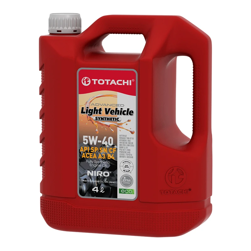 Масло моторное TOTACHI NIRO LV SN синт 5W40 4л