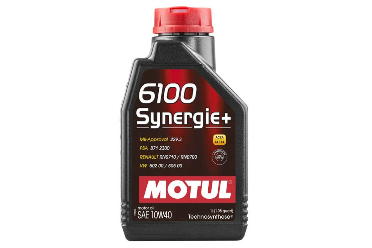 Масло моторное MOTUL 6100 Synergie+ 10W40 1л
