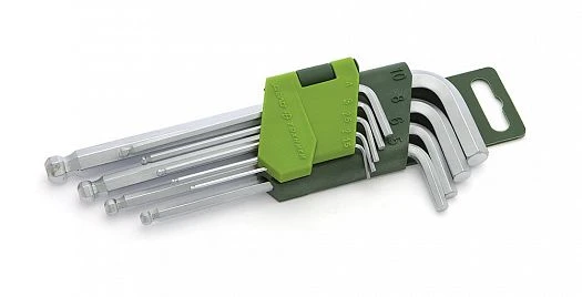 Набор ключей шестигранников с шаром ДелоТехники 562091