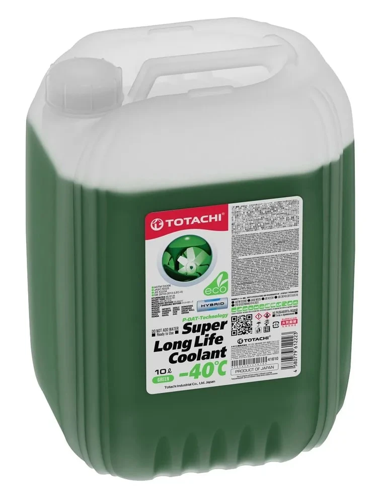 Антифриз TOTACHI SUPER LLC GREEN 10л
