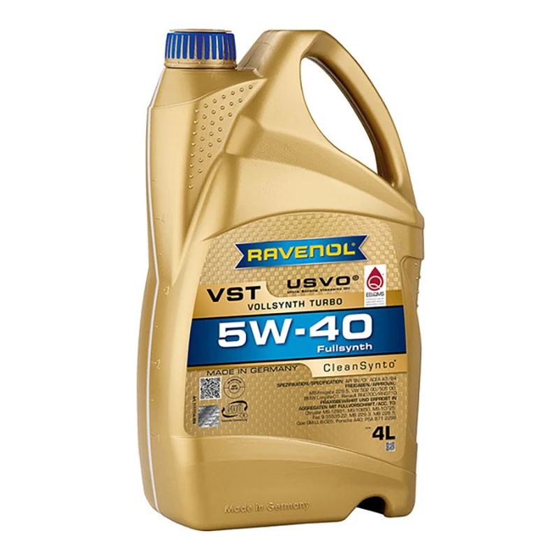 Масло моторное RAVENOL VST 5W40 4л