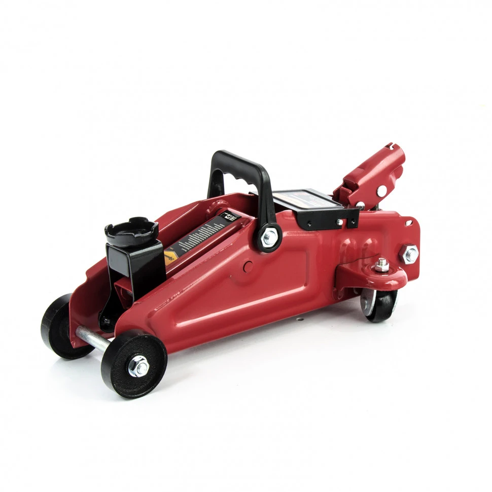 Домкрат гидравлический подкатной, 2т. 140-285мм в кейсе пласт. Sparta