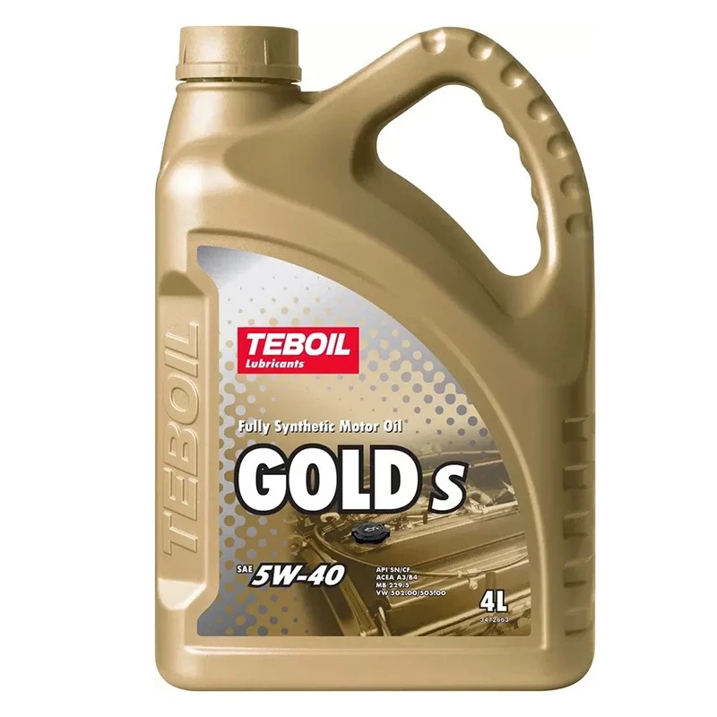 Моторное масло TEBOIL Gold S 5W-40 4л 3468033