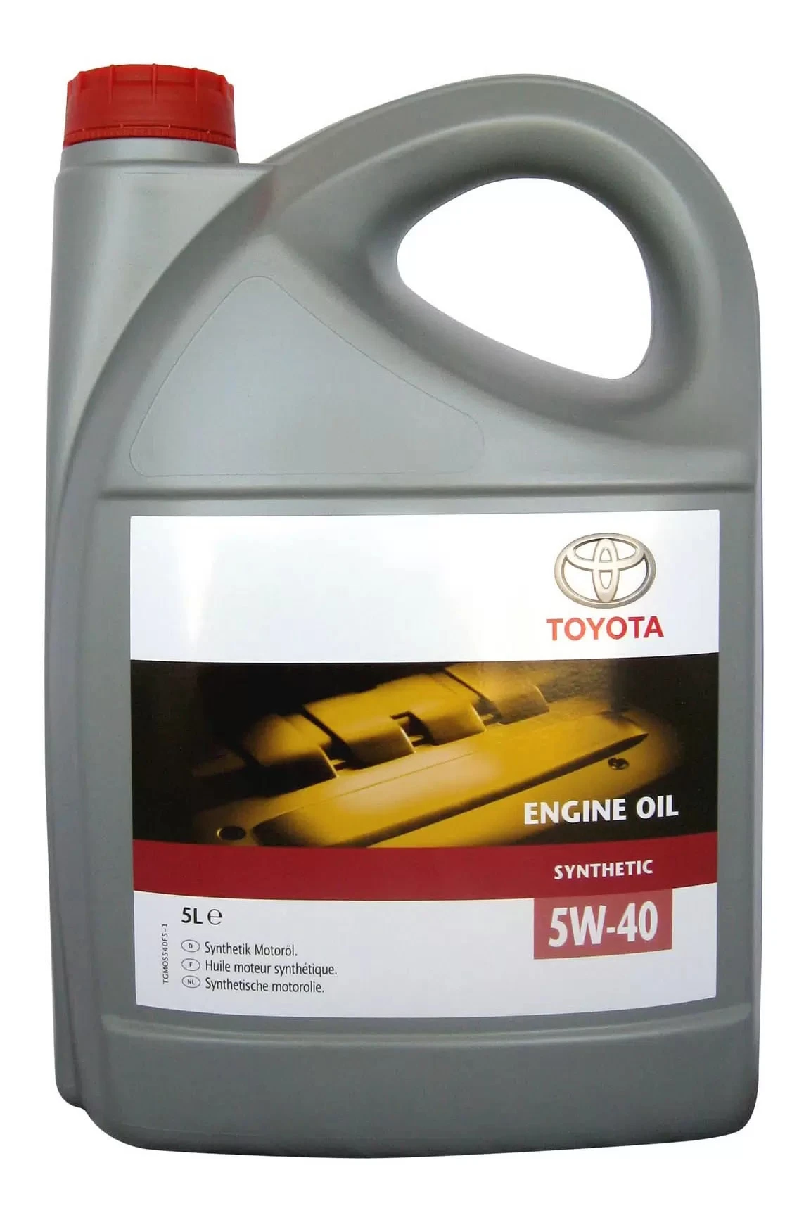 Масло моторное TOYOTA ENGINE OIL 5W40 5л EU