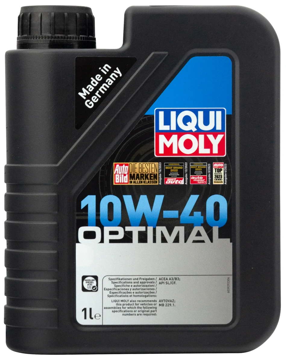 LM Масло моторн.Optimal10W-40 SL/CF; A3/B3 (1 л) (3929)