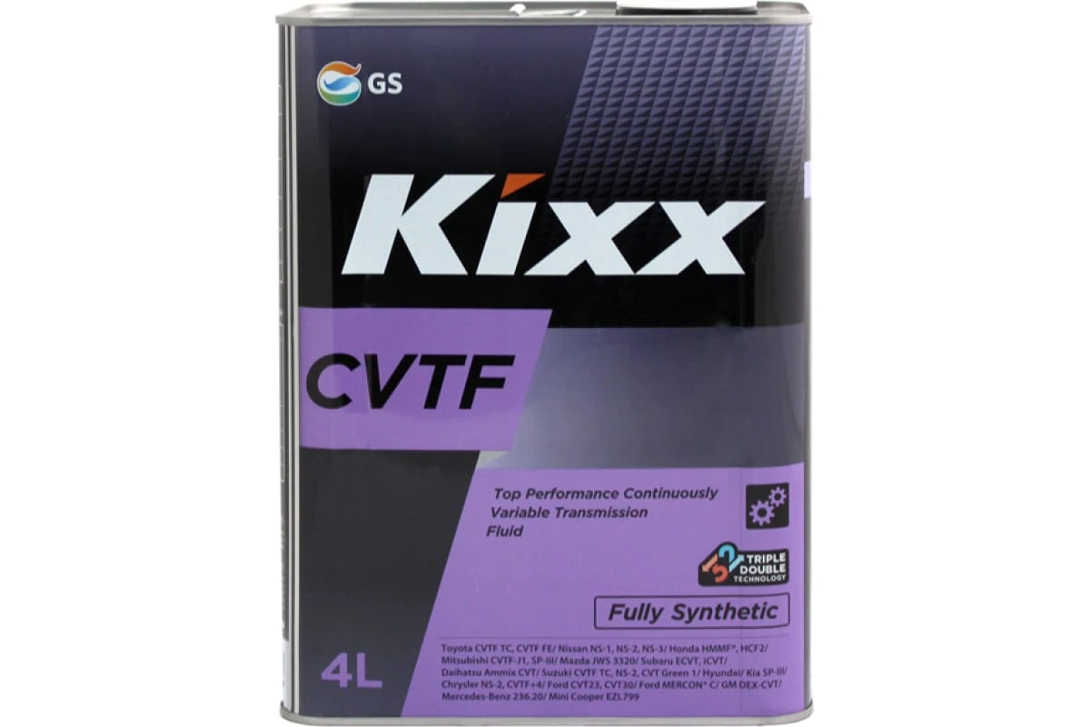 Масло трансмиссионное KIXX ATF CVTF 4л 