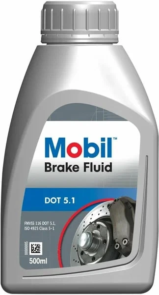 Тормозная жидкость Mobil Brake Fluid DOT 5.1 500мл