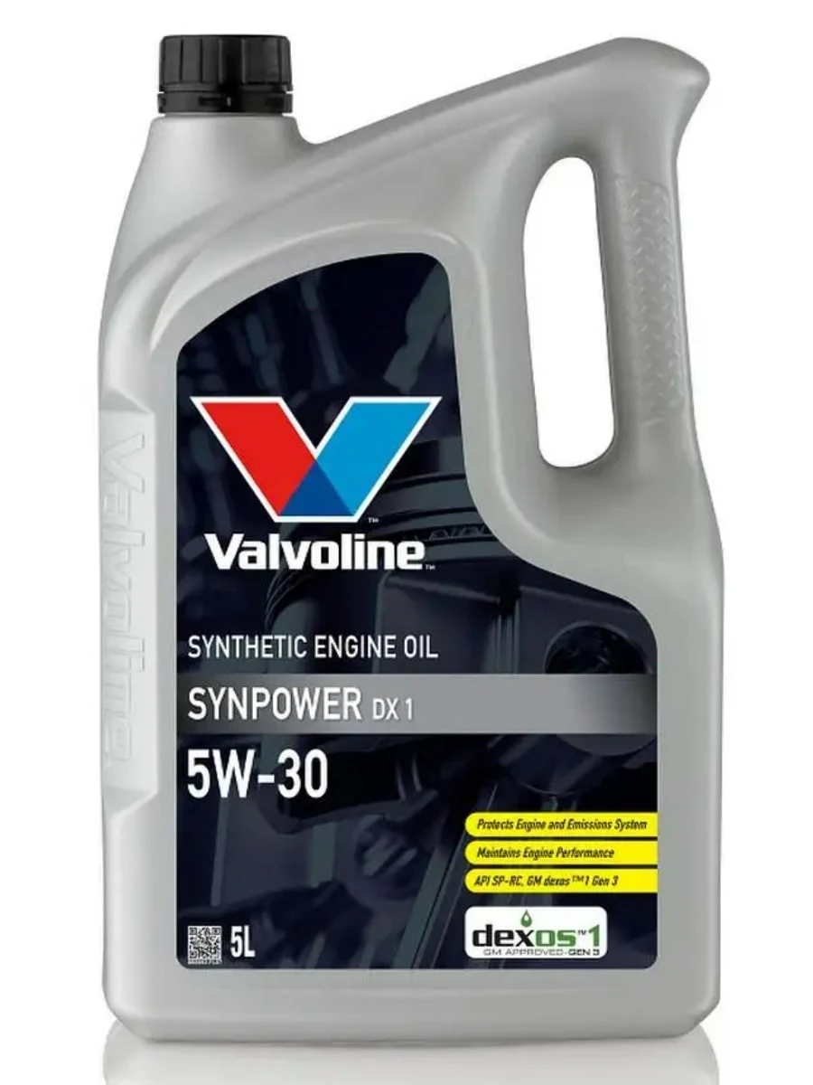 Масло моторное Valvoline SYNpower DX1 5W30 5л