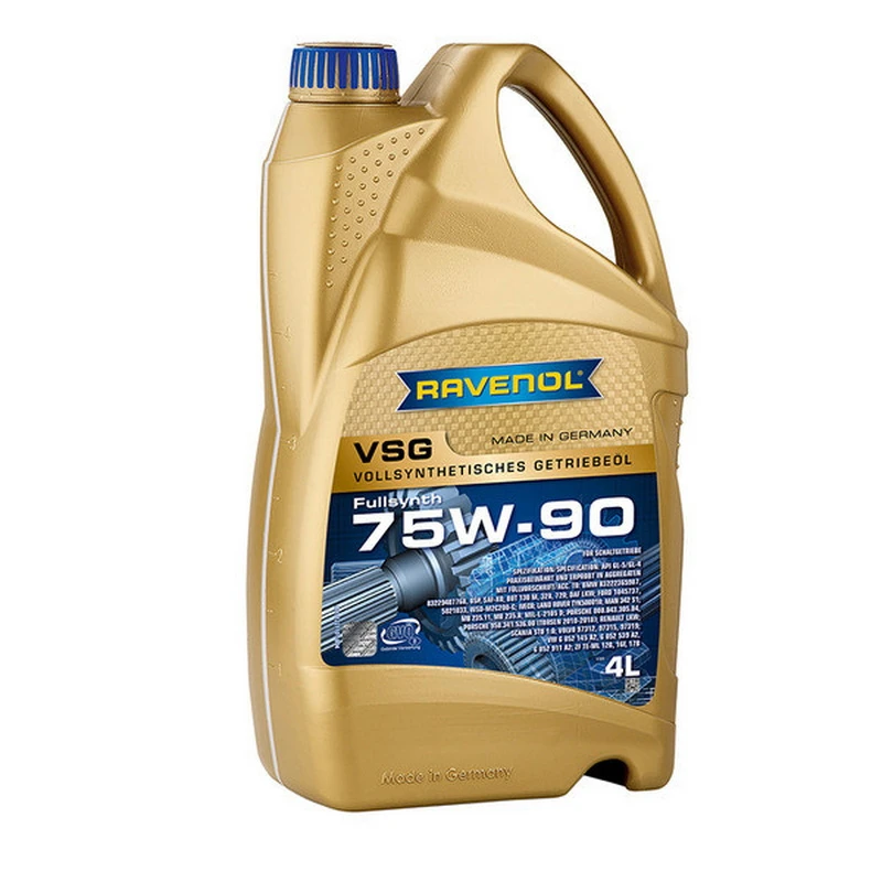 Масло трансмиссионное RAVENOL VSG 75W90 GL4/GL5 4л
