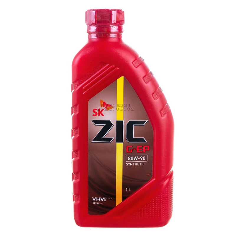 Масло ZIC G-EP 80W90, 1л. п/с GL-4