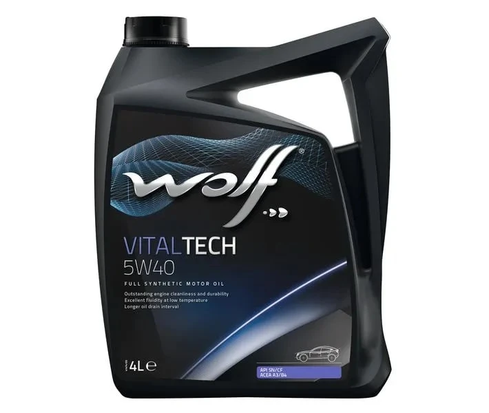 Масло моторное WOLF VITALTECH 5W-40 4л (8311192)