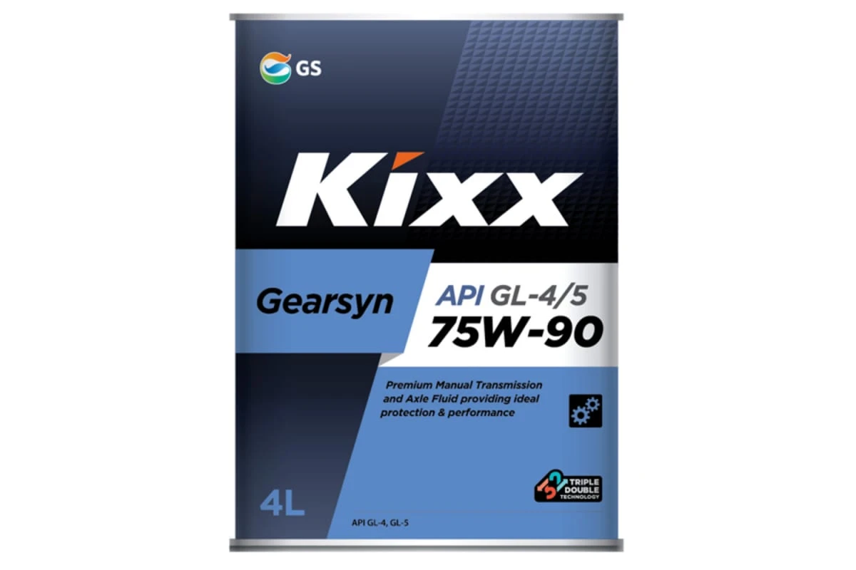 Масло  KIXX GEARSYN GL-4/5 75w-90 4L.