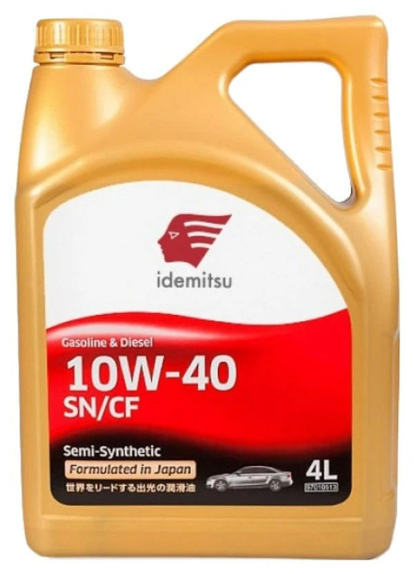Масло моторное IDEMITSU S-S 10W40 SN 4л