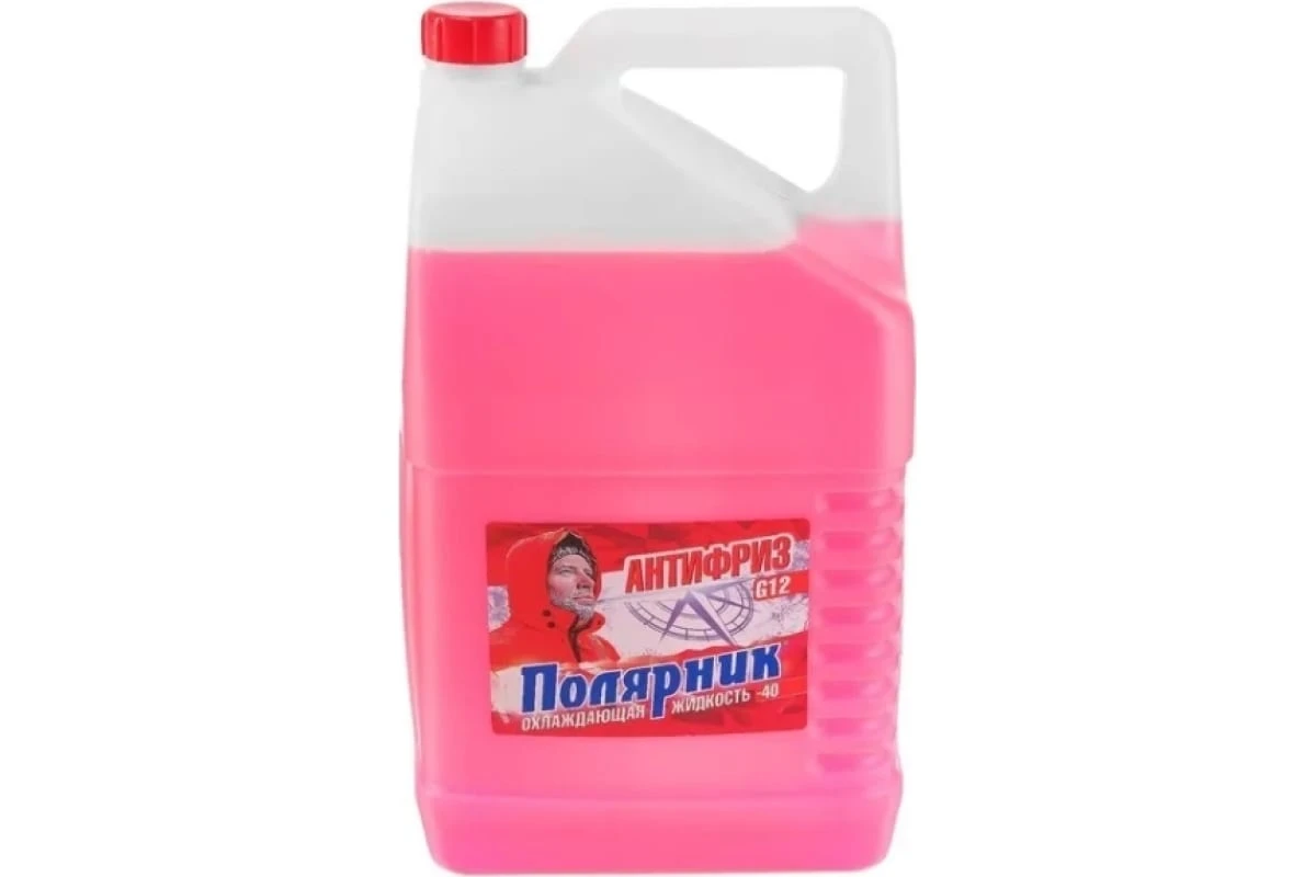 Антифриз Полярник (-40) красный 5кг