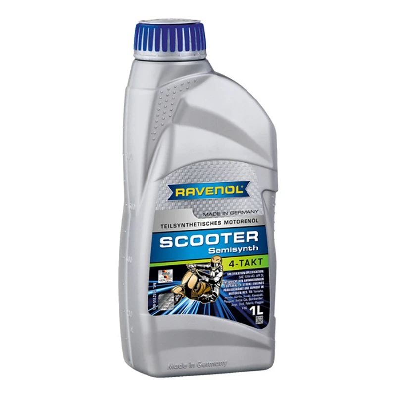 Масло моторное для скутеров RAVENOL SCOOTER 2T Semisynth 1л