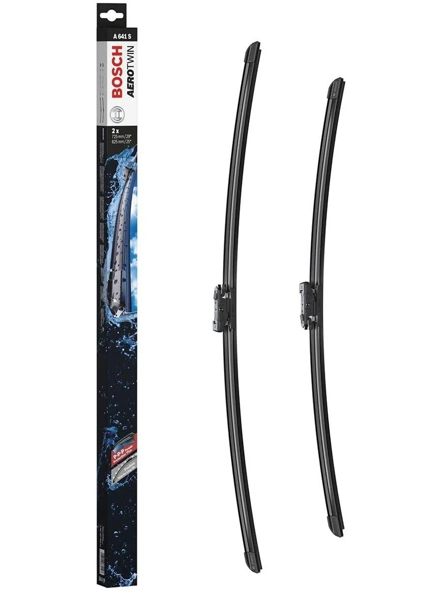 Щетки стеклоочистителя бескаркасные 725/625мм (к-т) BOSCH AEROTWIN A641S