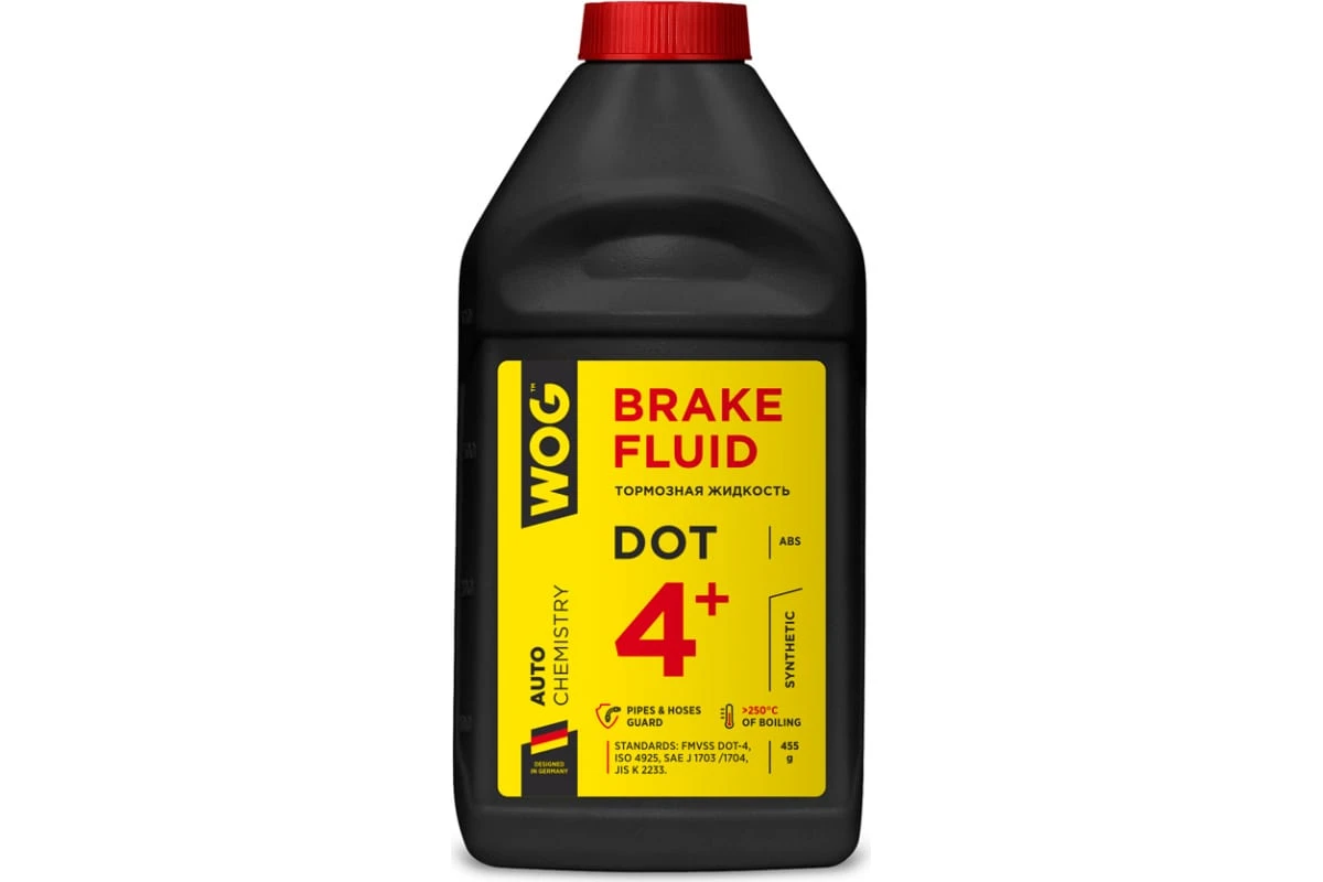 WGC0140 WOG Тормозная жидкость LV DOT 4, 0,5л