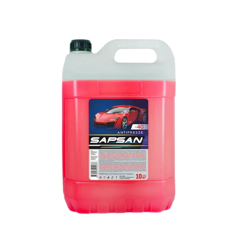 Антифриз Sapsan Red 10кг — фото товара