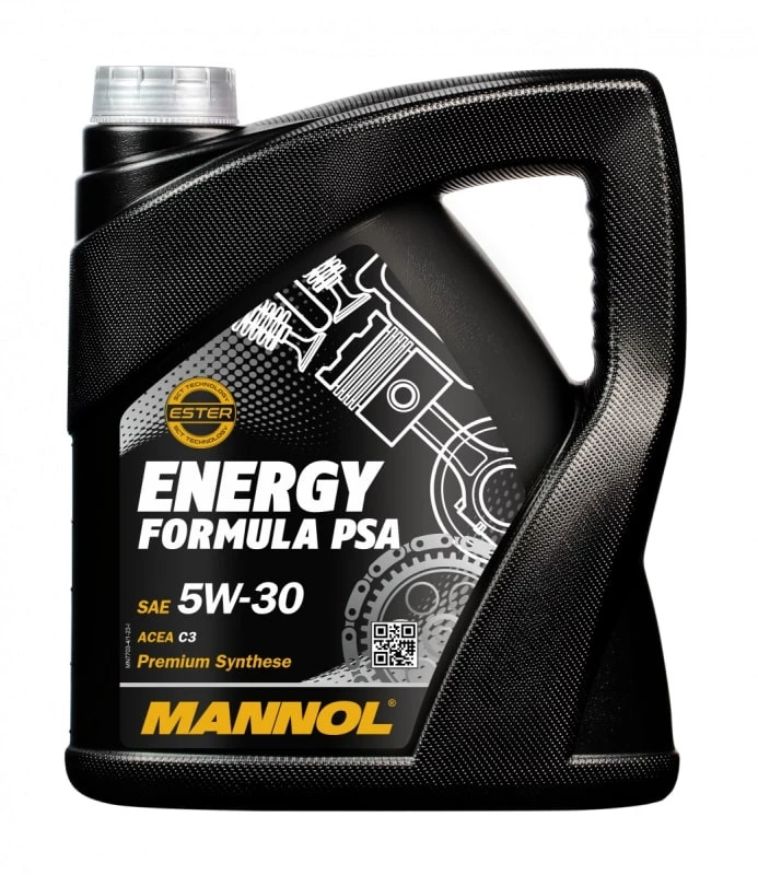 Масло моторное MANNOL ENERGY FORMULA PSA 5W30 4л 1065