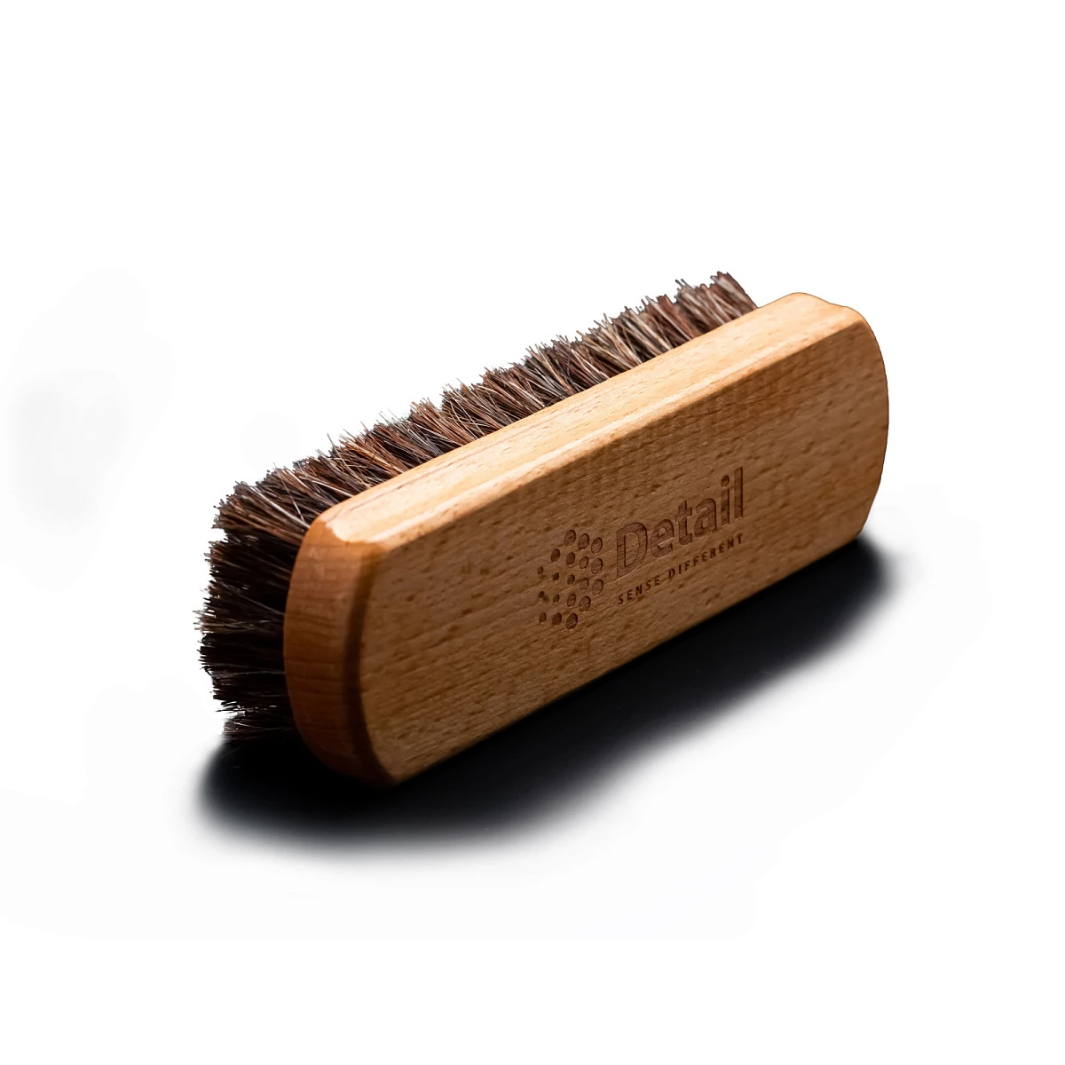 DT0234 Щетка для очистки кожи 14,5х4,5см натуральный ворс