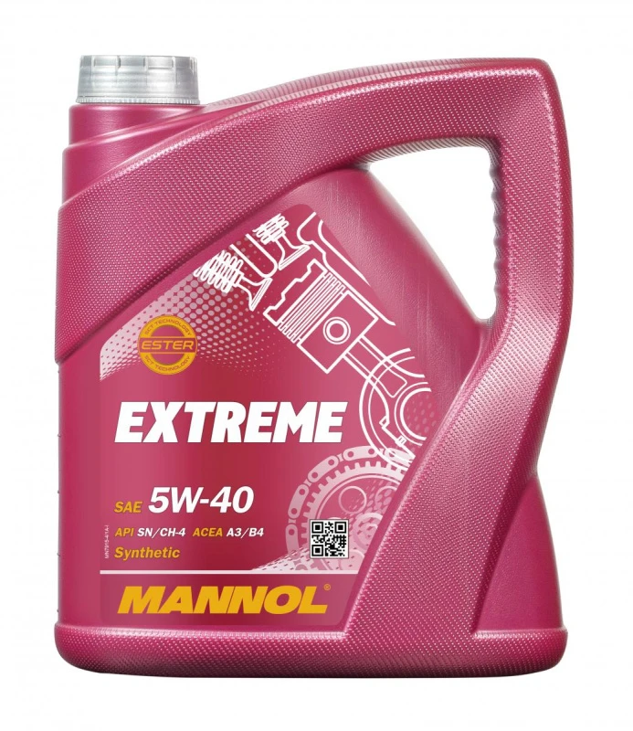 Масло моторное MANNOL EXTREME 5W40 4л 1021