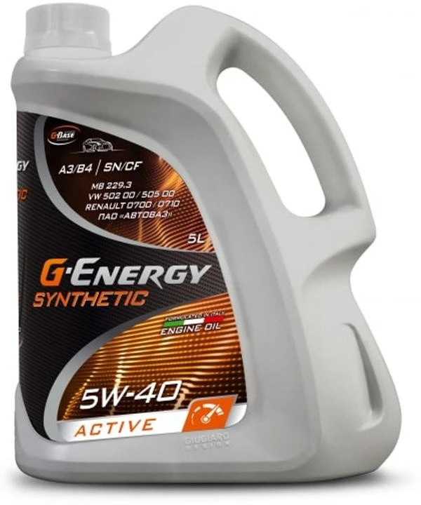 Масло моторное G-Energy Synthetic Active 5W40 5л