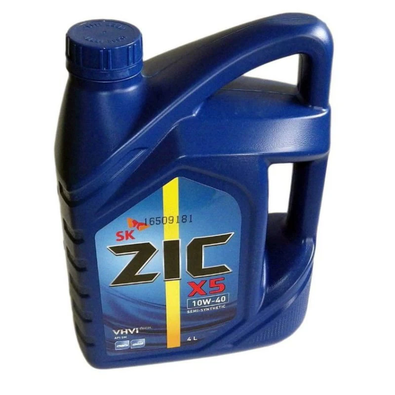 Масло моторное ZIC X5 10W40 4л