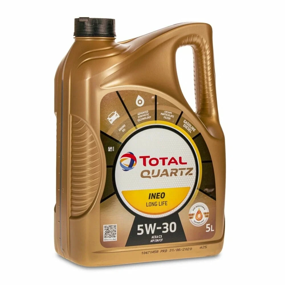 Масло моторное TOTAL QUARTZ INEO L LIFE 5W30 5л