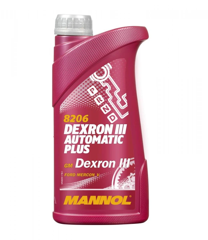 Масло трансмиссионное MANNOL DEXRON III AUTOMATIC PLUS 1л купить в Пензе