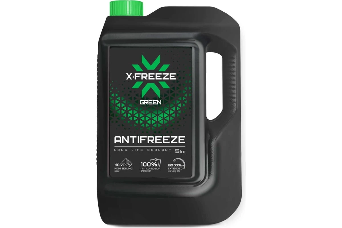 Антифриз FELIX X-Freeze зеленый 5кг.