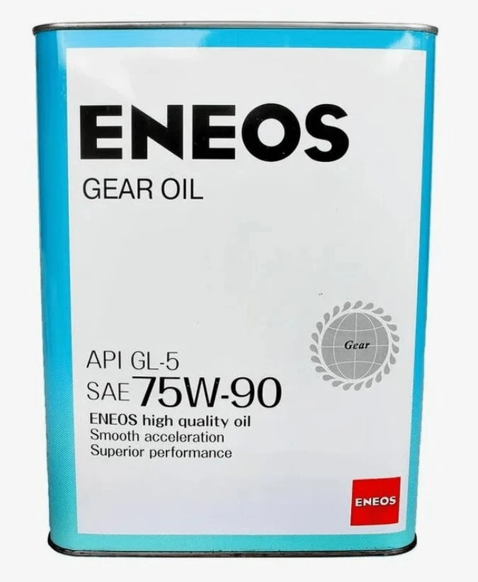 Масло трансмиссионное ENEOS GEAR GL-5 75W90 4л