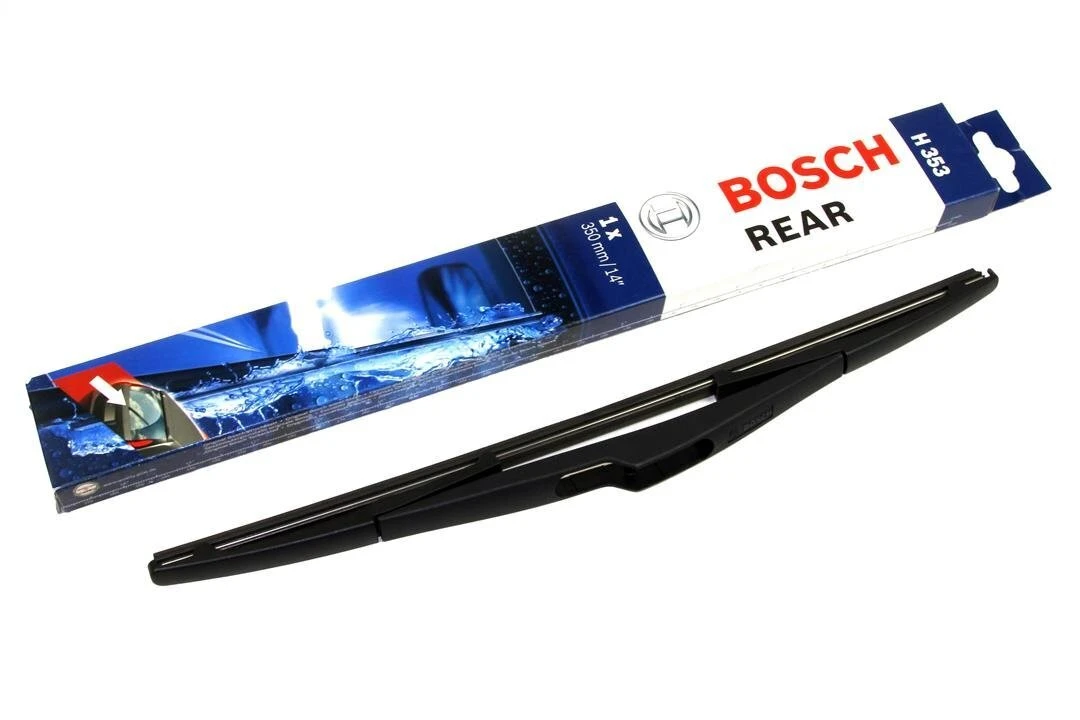 Фото Щетка стеклоочистителя задняя каркасная 350мм BOSCH H353 — оригинальные автотовары Мега Ойл