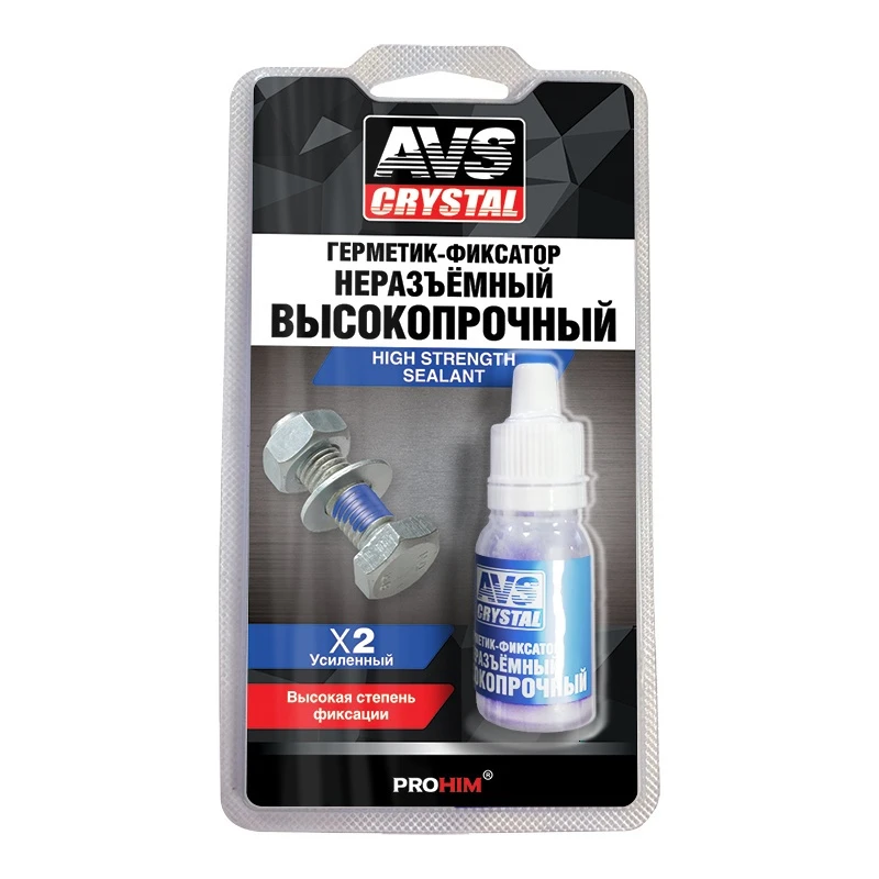 Герметик-фиксатор (анаэробный)высокопрочный 6мл AVS AVK-133 купить в Пензе