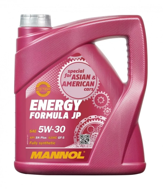 Масло моторное MANNOL ENERGY FORMULA JP 5W30 4л 1060