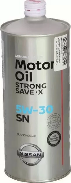 Масло моторное NISSAN STRONG SAVE X 5W30 SN 1л