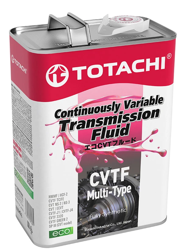 Масло трансмиссионное TOTACHI CVT MULTI-TYPE 4л