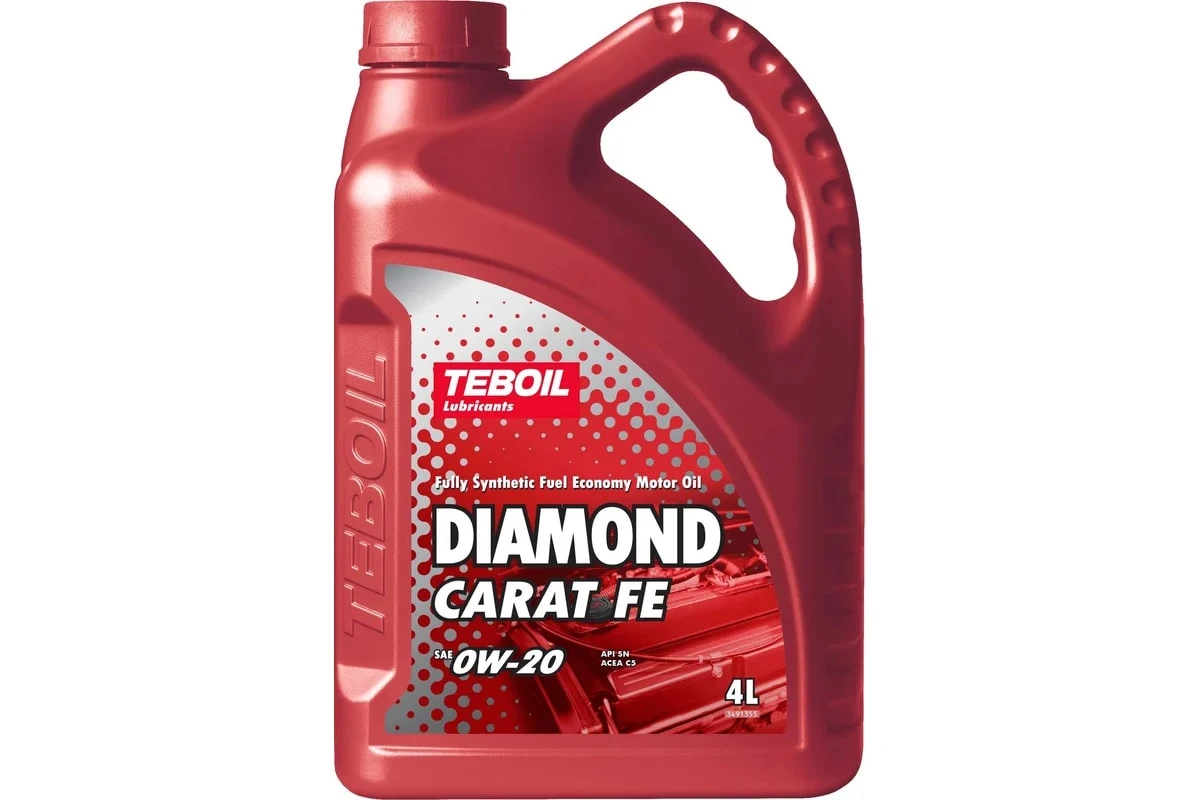 Масло моторное TEBOIL DIAMOND CARAT FE 0W20 4л