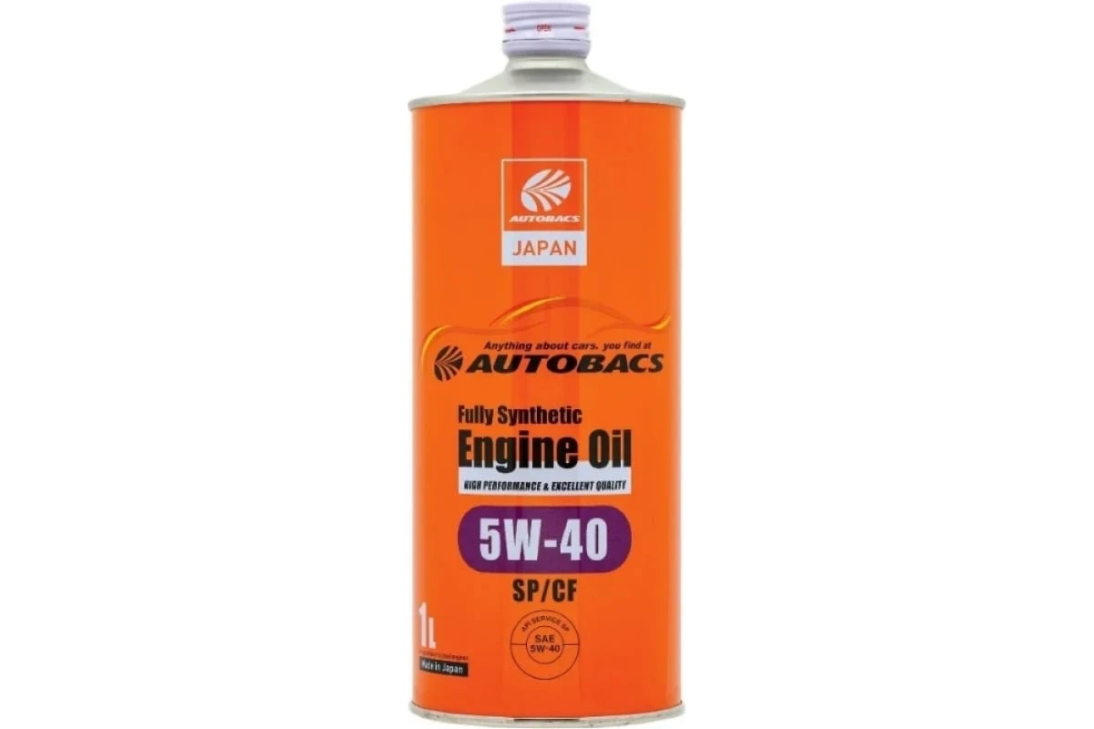 Масло моторное Autobacs Engine oil SYNTENIC 5W40 SP|CF 1л