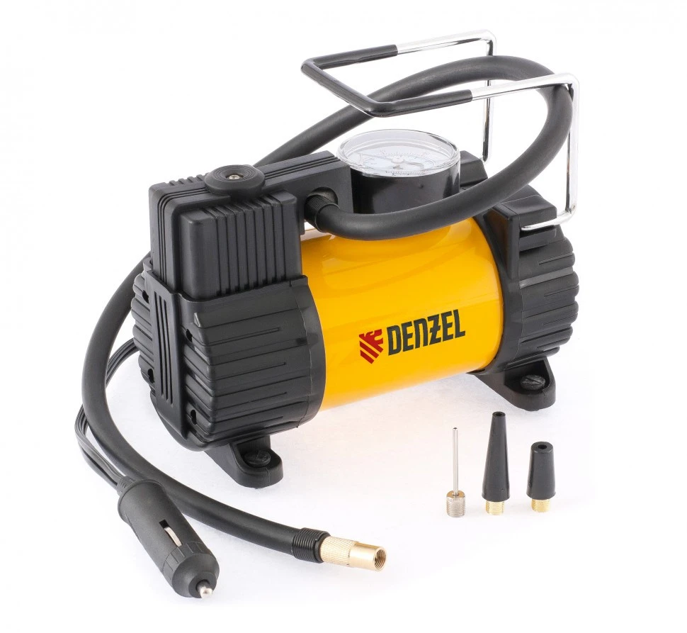 58055 Denzel Компрессор автомобильный AC37  12В,7атм 37л 