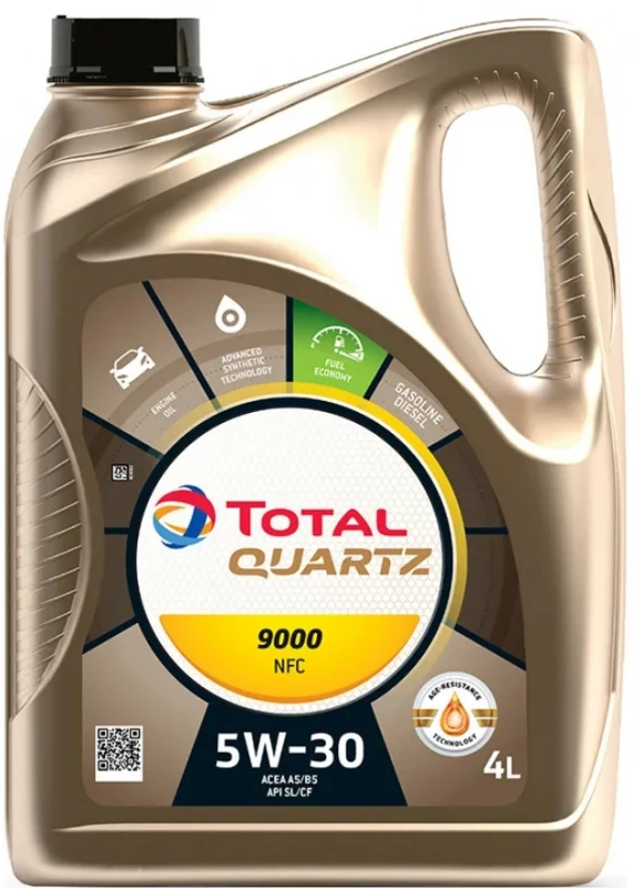 Масло моторное TOTAL QUARTZ 9000 FUT NFC 5W30 4л