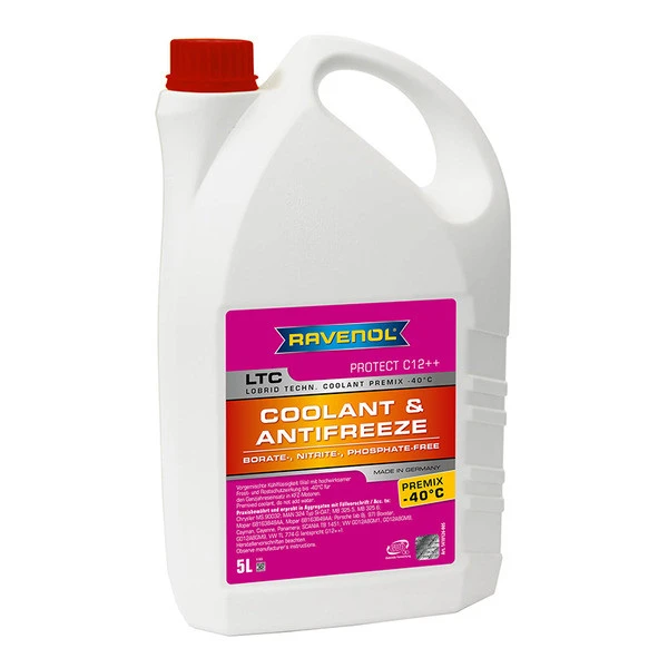 RAVENOL LTC Антифриз фиолетовый -40С 5 л