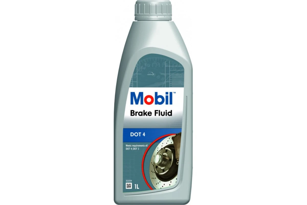 Тормозная жидкость Mobil Brake Fluid DOT 4 1л 