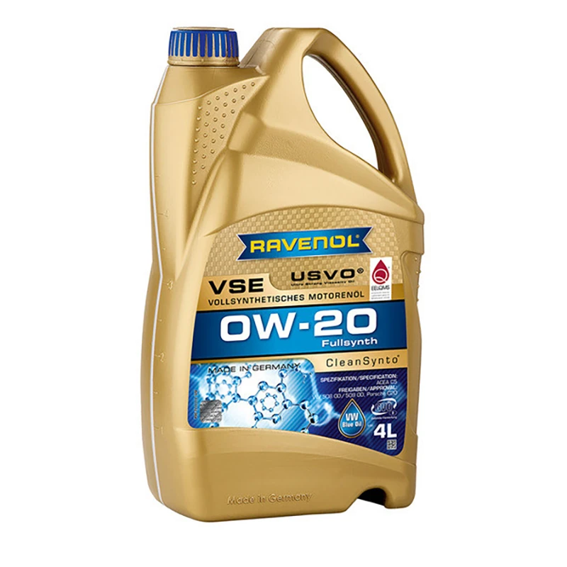Масло моторное RAVENOL VSE 0W20 4л