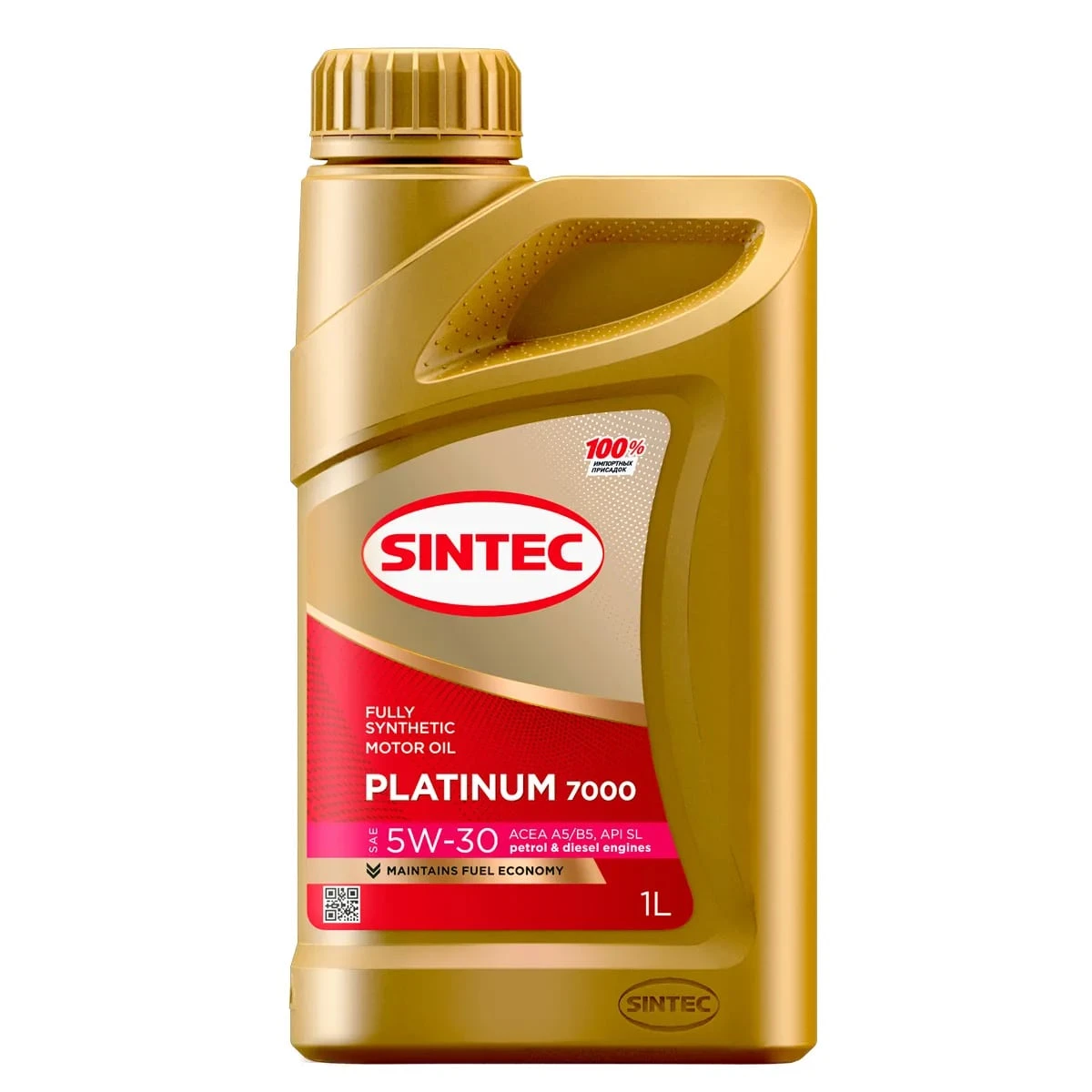 Масло моторное Sintec PLATINUM 7000 5W30 SL/CF A5/B5 1л