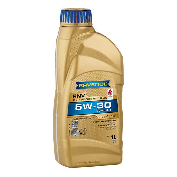 Масло моторное RAVENOL RNV 5W30 1л