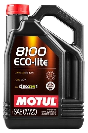 Масло моторное MOTUL 8100 Eco-lite 0W20 4л